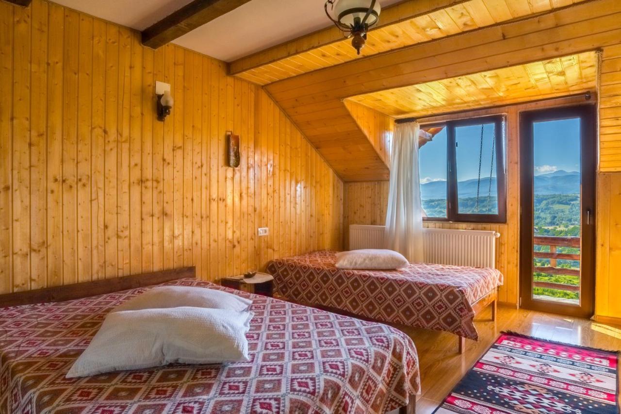 Pensiunea La Maria Lu' Sandoiu Hotel Poenari Luaran gambar